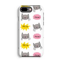 Meow: iPhone 8 Plus Tough Case
