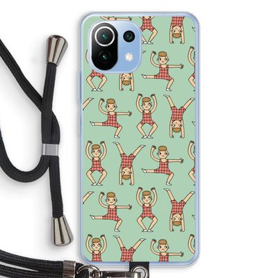 Gymboys: Xiaomi Mi 11 Lite Transparant Hoesje met koord