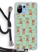 Gymboys: Xiaomi Mi 11 Lite Transparant Hoesje met koord