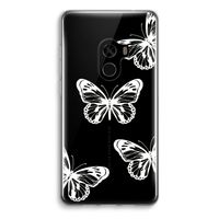 White butterfly: Xiaomi Mi Mix 2 Transparant Hoesje