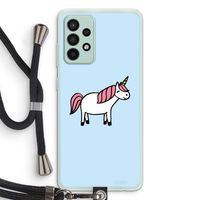 Eenhoorn: Samsung Galaxy A52s 5G Transparant Hoesje met koord Eenhoorn: Samsung Galaxy A52s 5G Transparant Hoesje met koord