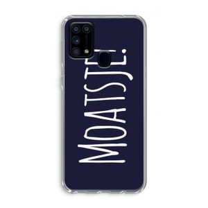Moatsje!: Samsung Galaxy M31 Transparant Hoesje