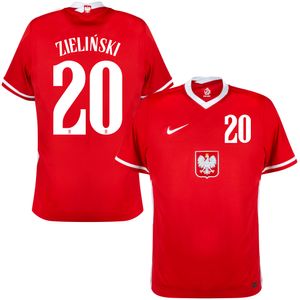 Polen Shirt Uit 2020-2021 + Zielinski 20