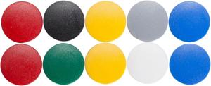 Maul Solid whiteboard magneet 600gr 10 stuks assorti