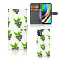 Motorola Moto G9 Plus | Book Cover | Druiven