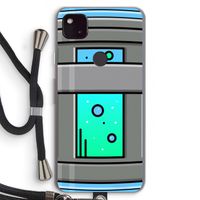 Chug Bottle: Pixel 4a 5G Transparant Hoesje met koord
