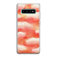 Lichte Wolken: Samsung Galaxy S10 Plus Transparant Hoesje Lichte Wolken: Samsung Galaxy S10 Plus Transparant Hoesje