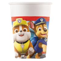 Globos Papieren bekers fsc paw patrol rescue heroes, 8st.