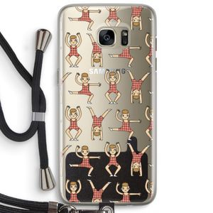 Gymboys: Samsung Galaxy S7 Edge Transparant Hoesje met koord