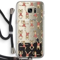 Gymboys: Samsung Galaxy S7 Edge Transparant Hoesje met koord