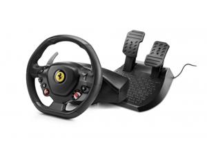 Thrustmaster T80 Ferrari 488 GTB Edition Zwart Stuurwiel + pedalen Digitaal PC, PlayStation 4, PlayStation 5