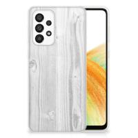 Samsung Galaxy A33 5G | Bumper Hoesje | White Wood