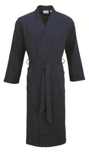 Carl Ross Carl Ross Unisex Badjas Kimono 38100 Night blue/Ocean blue S