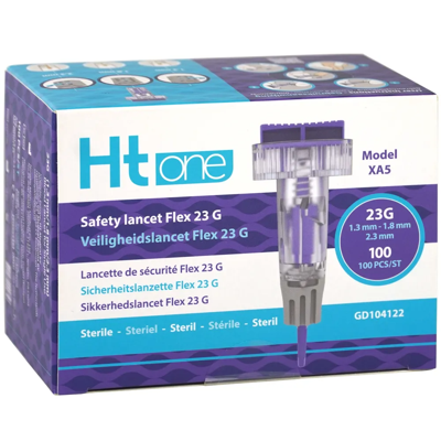 Ht One Veiligheidslancet Flex 23G Ht One Veiligheidslancet Flex 23G