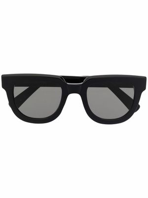 Retrosuperfuture lunettes de soleil teintées à monture carrée - Noir