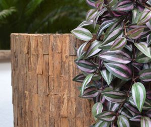 Tradescantia kunst hangplant 100cm - paars