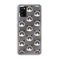 It's a Purrr Case: Samsung Galaxy A41 Transparant Hoesje