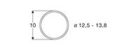 roco 40066 antislipbandjes voor wielen met diameter 12.5-13.8 mm1 (pcs/stuks/Stück)
