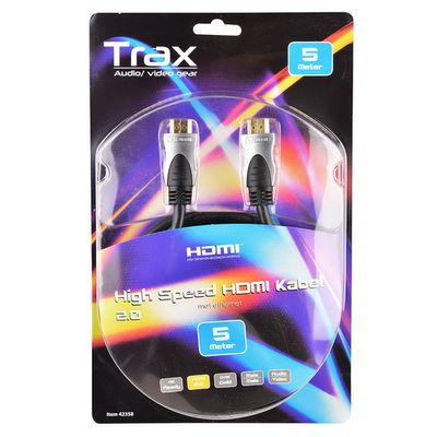HDMI kabel Premium 5 meter HDMI kabel PROF gold