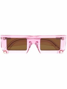 Jacquemus lunettes de soleil à monture carrée - Rose