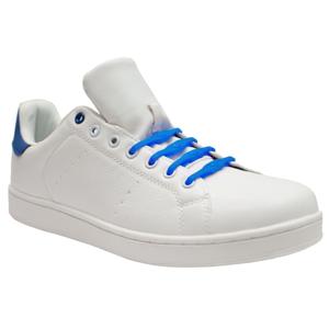 Shoeps XL elastische veters - 8x - blauw - voor sneakers/gympen/sportschoenen