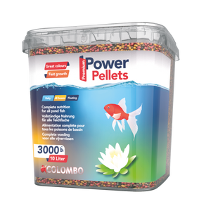 Colombo Power Pellet 10l - Complete Vijvervoeding voor Groei en Levendige Kleur