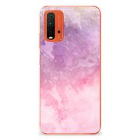 Smartphone hoesje Xiaomi Poco M3 Pink Purple Paint
