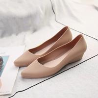 Ondiepe mond vierkante hoofd enkele schoenen grootte: 40 (abrikoos) Ondiepe mond vierkante hoofd enkele schoenen grootte: 40 (abrikoos)