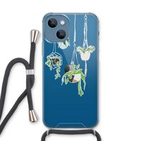 Hang In There: iPhone 13 Transparant Hoesje met koord Hang In There: iPhone 13 Transparant Hoesje met koord