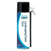 Aquaforte Zwarte PUR Schuim 500ml - UV-Vaste Vijverlijm Veilig voor Vissen & Planten Aquaforte Zwarte PUR Schuim 500ml - UV-Vaste Vijverlijm Veilig voor Vissen & Planten
