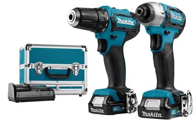 Makita CLX224SAX1 Accu Combiset boren en (slag)schroeven 12V Max in koffer