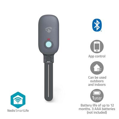 Nedis SmartLife Bodemvochtmeter | Bluetooth® | Batterij Gevoed | IP55 | 0 - 100 % | Android™ / IOS - BTSM1GY