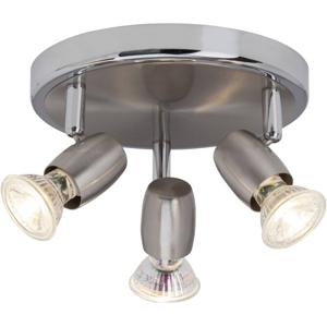 Brilliant Wesley G54834/77 Plafondspot LED GU10 7.5 W IJzer, Chroom