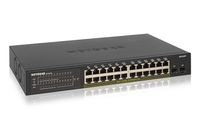 Netgear GS324TP Managed Gigabit Ethernet (10/100/1000) Power over Ethernet (PoE) Zwart - thumbnail
