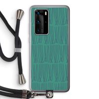Swirls: Huawei P40 Pro Transparant Hoesje met koord