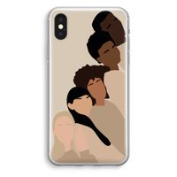 Sweet creatures: iPhone XS Transparant Hoesje