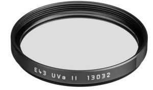 Leica 13032 Filter UVa II E 43 zwart