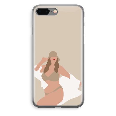 One of a kind: iPhone 8 Plus Transparant Hoesje