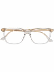 Gucci Eyewear lunettes de vue à monture carrée transparente - Blanc