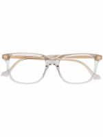 Gucci Eyewear lunettes de vue à monture carrée transparente - Blanc