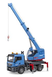 bruder MAN TGS kraanwagen TC 8500 modelvoertuig