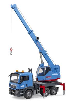 bruder MAN TGS kraanwagen TC 8500 modelvoertuig