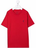 POLO RALPH LAUREN KIDS t-shirt à logo brodé - Rouge - thumbnail