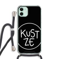KUST ZE: iPhone 11 Transparant Hoesje met koord