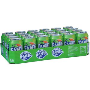Fanta exotic 330 ml. / tray 24 blikken (+ Nederlands statiegeld)