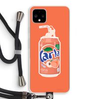 S(peach)less: Pixel 4 XL Transparant Hoesje met koord