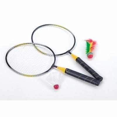 Angelsports Speelgoed badminton spel - kleine set voor kinderen - Inclusief rackets shuttle en bal