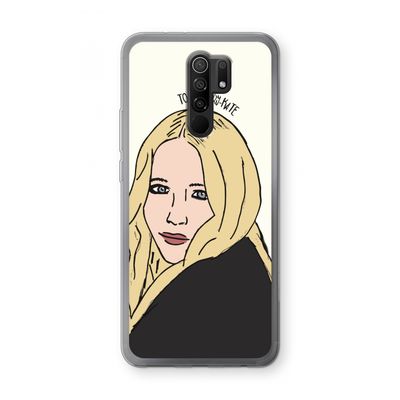 Mary Kate: Xiaomi Redmi 9 Transparant Hoesje