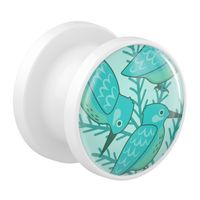 Tunnel met Bird Design Acryl Tunnels & Plugs - thumbnail