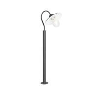 QAZQA Moderne staande buitenlamp donkergrijs 120 cm IP44 - Kansas - thumbnail